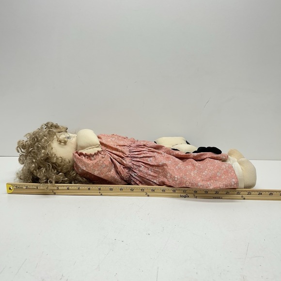 Vintage 1990 Original Jan Shackelford "Lessie Mae" Doll 24in Signed Numbered - Picture 12 of 14